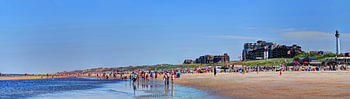 Egmond aan Zee Strand Vuurtoren Panorama