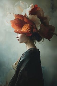 Portret, Bloemen in gedachten van Studio BB