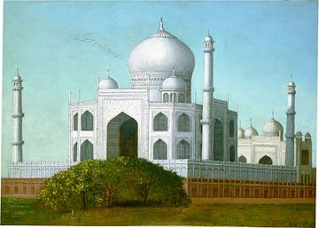 Taj Mahal,Inde, Erastus Salisbury Field