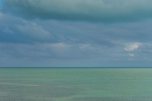 USA, Florida, Storm op komst over florida keys paradijselijke oceaan
