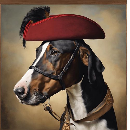 Le chien qui veut être un cheval