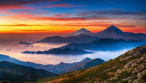 Landschap in Turkije