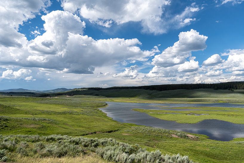 Een rustig natuur landschap uit de VS van Roosmarijn Jongstra