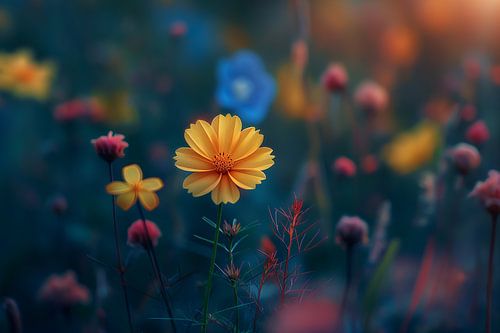 bloemen design versiering