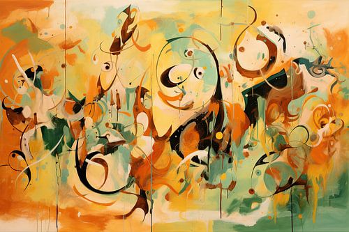 Baby Tiere Reisen | Abstrakt