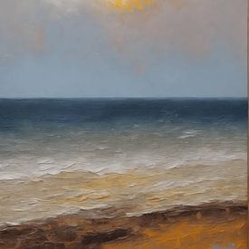 Les douces vagues sur Jolique Arte