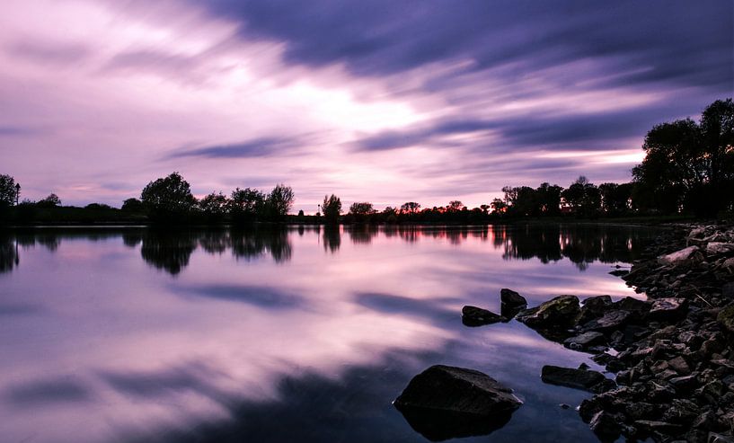 rivier de Ijssel van Jeroen Mondria