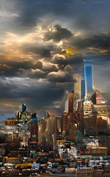 Licht boven New York