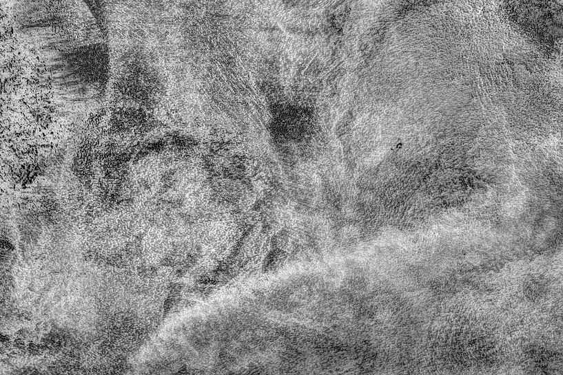 Minimalism Art Photography Concrete Wall Black and White by Hendrik-Jan Kornelis