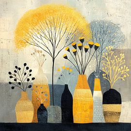 Bloemen Vazens | Vazens met Gele Bloemen