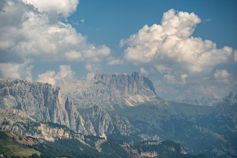 Sassolungo in the Dolomites by Leo Schindzielorz
