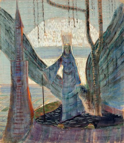 Mikalojus Konstantinas Čiurlionis - Sprookje III (triptiek), 1907