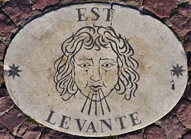 Osten, 1 von vier Himmelsrichtungen von St. Pietersplein (1/4) von Atelier Liesjes