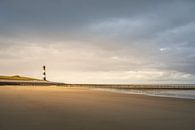 Fine Art landschap van de vuurtoren in Breskens tijdens de zonsopkomst van John van de Gazelle fotografie thumbnail