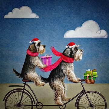 Whiskers in Christmas spirit by GᎥรєlค Art Ŧ๏г Y๏ย