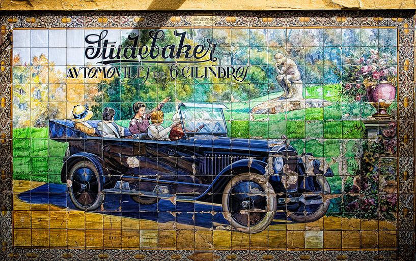 Studebaker-Wandgemälde von Vincent van Kooten