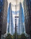 The Shard in mirror image by Corine Maas thumbnail