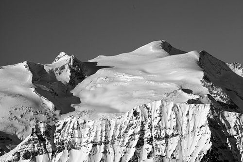 The Großvenediger in black and white