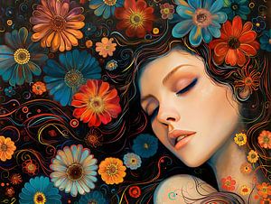 Flower-Power-Frauen