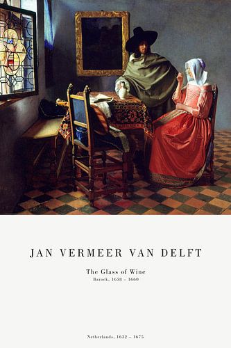 Jan Vermeer - The Wine Glass