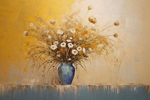 Vaasje Zomerse Bloemen