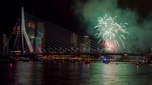 Erasmusbrug Rotterdam sur Rene Kooijman