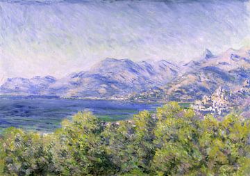 Claude Monet,View of Ventimiglia, 1884