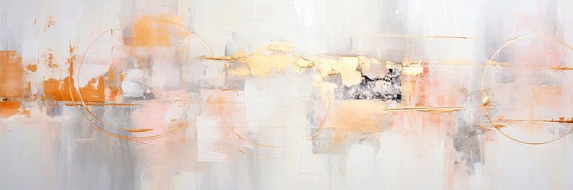 ABSTRAKTE KUNST Schwebende Blasen von Melanie Viola