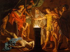 Mucius Scaevola in the presence of Lars Porsenna, Matthias Stom