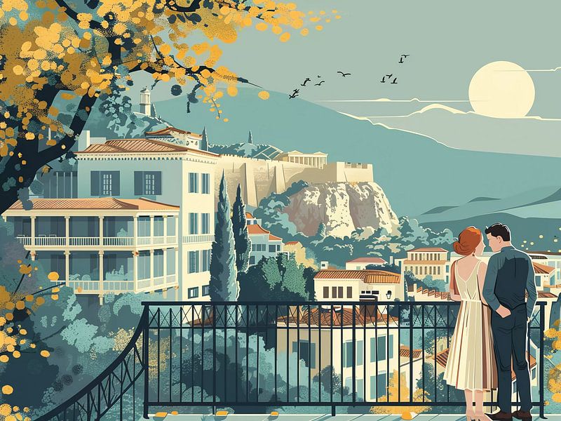 Frisch verheiratet in Athen von haroulita