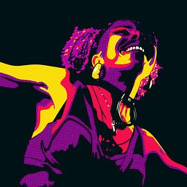 Nachtleven van Mixed media vector arts