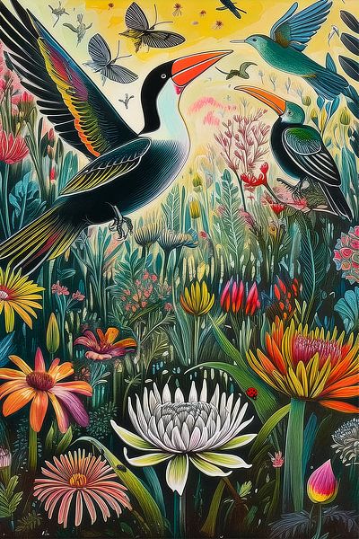 Tropische Blumenwiese von Liefs Lian