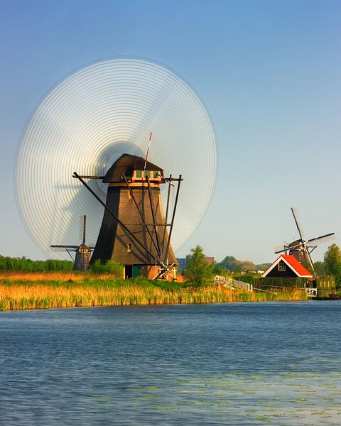 Mühlen am Kinderdijk von Henk Meijer Photography