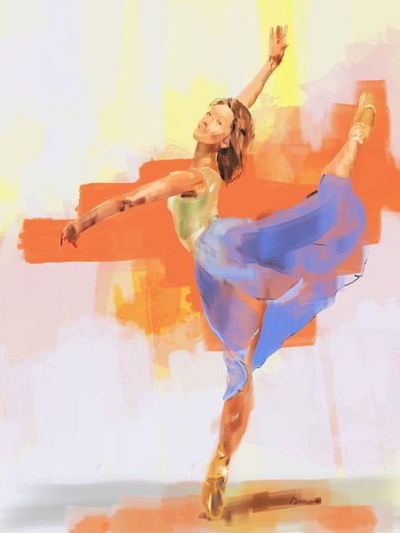Tänzerin tanzt. (Eva) von Alies werk