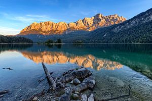 Kurz bevor die Alpen glühen