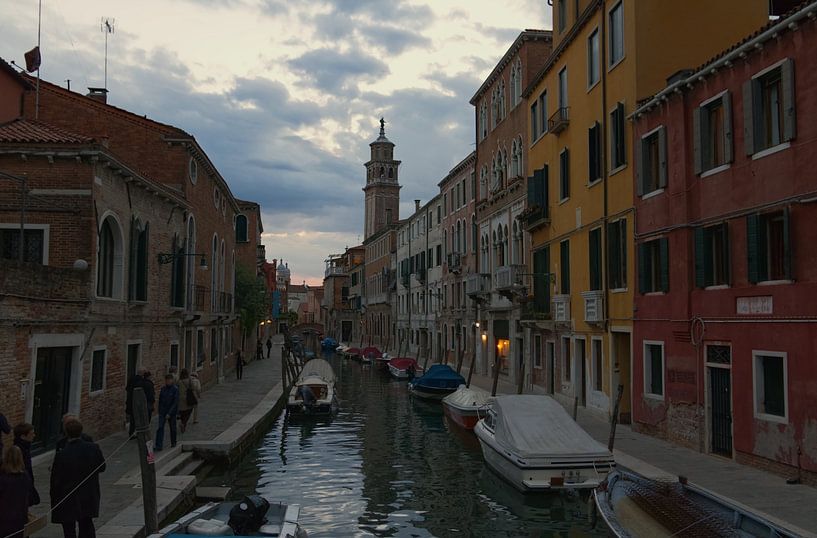 Venice - Dorsoduro in the evening by arte factum berlin