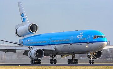 Gelande KLM McDonnell Douglas MD-11. van Jaap van den Berg