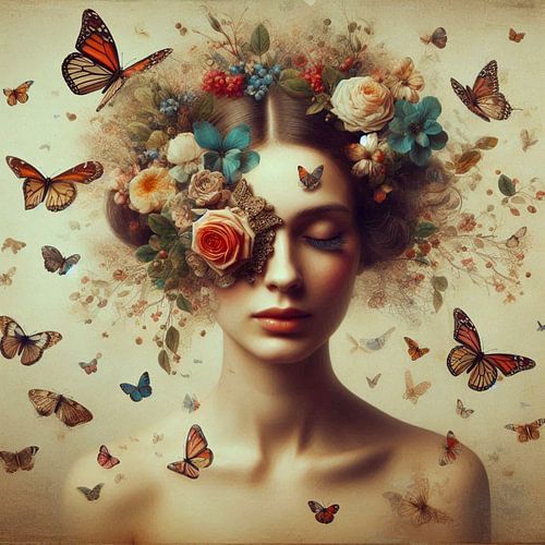 I can't see butterflies