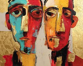 Color Clash van ARTEO Schilderijen