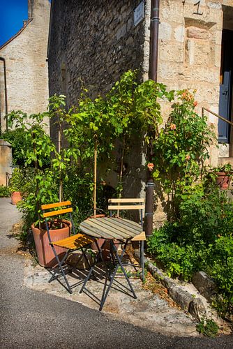 Eine kleine Terrasse von Blond Beeld