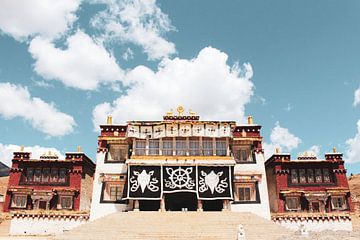 Tibetaans klooster in Oost-Tibet
