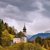 Wallfahrtskirche Maria Gern in Berchtesgaden in Bayern in Deutschland von Marga Vroom