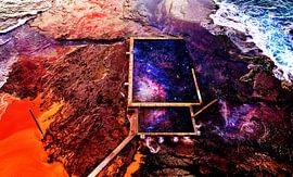 Space Pool directement sur la plage sur Jonas Potthast