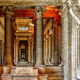Pillars in Brussels by Don Fonzarelli
