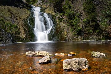 Bayehon waterval, Hoge Venen, België van Alexander Ludwig