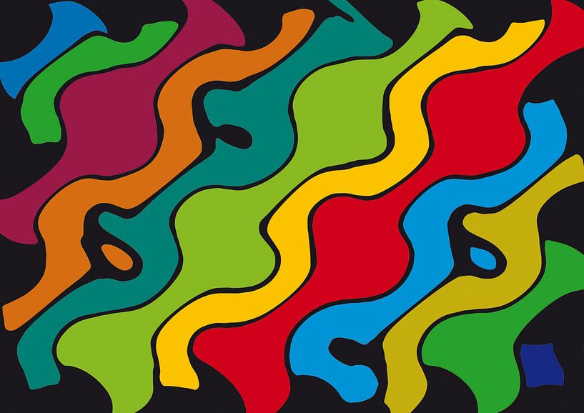 Digital Mosaic by Jolanta Mayerberg