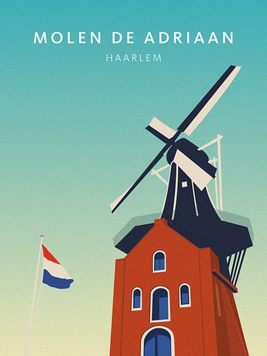 Mühle Adriaan Haarlem