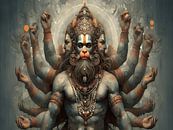 The Blessing Of Lord Hanoman by Art Kingdom thumbnail