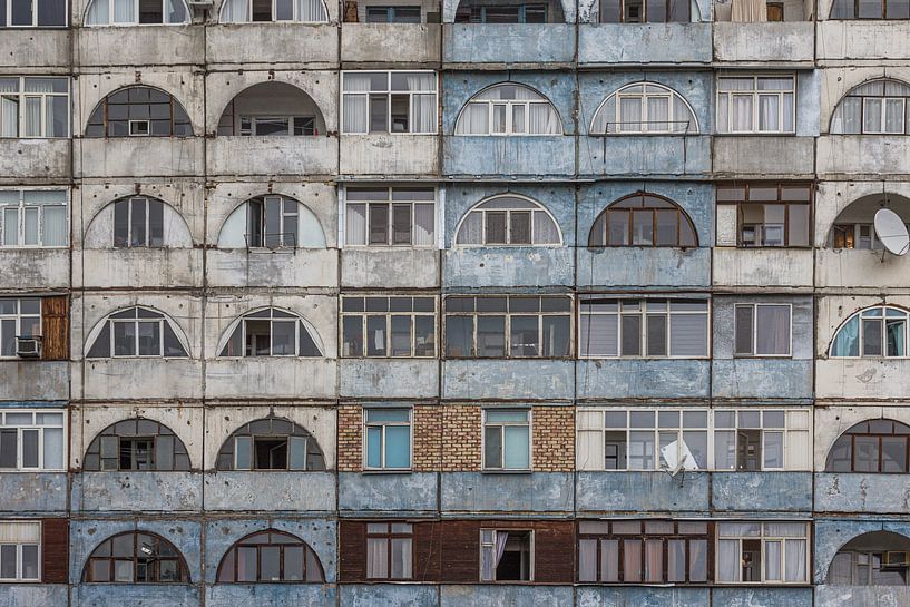 Appartementencomplex in Bisjkek | Kirgistan van Photolovers reisfotografie