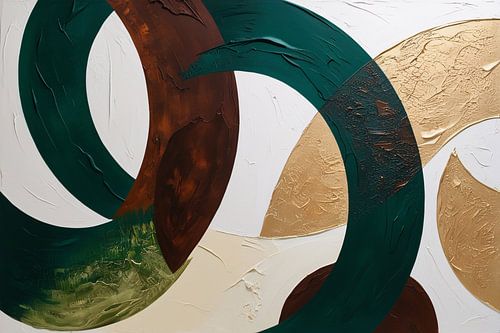 Overlappende cirkels en boogvormen